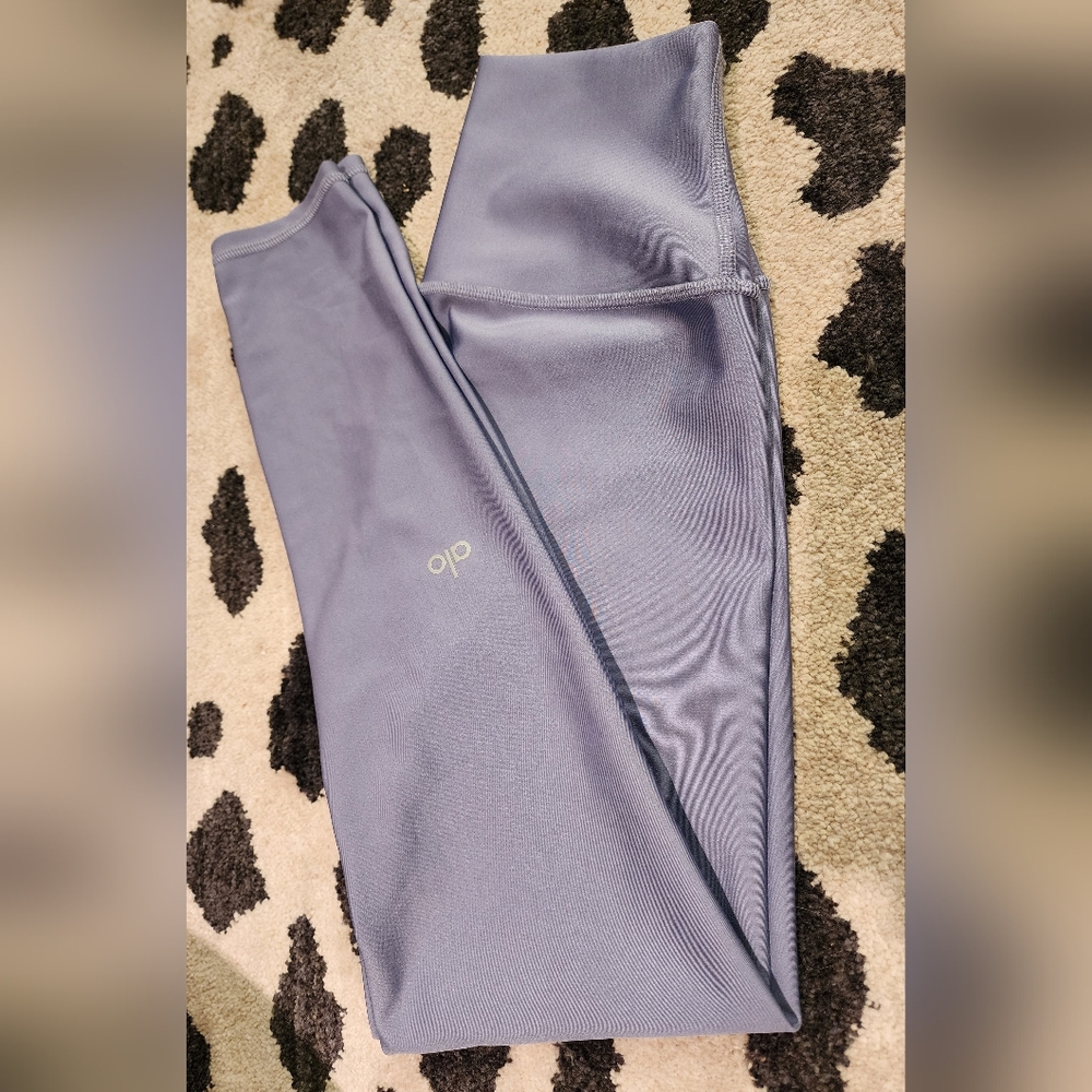 Alo Yoga High Waist Airlift Leggings Infinity Blue Size XS